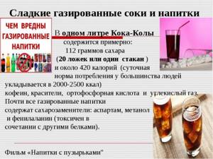 Вред газированных напитков - всё о правильном питании для здоровья на Diet4Health.ru