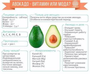 Калорийность авокадо - всё о правильном питании для здоровья на Diet4Health.ru