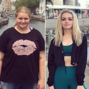 Девушка начала жевать мяту и преобразилась до неузнаваемости, похудев на 63 кг: фото  ДО и ПОСЛЕ - здоровое питание на Diet4Health.ru